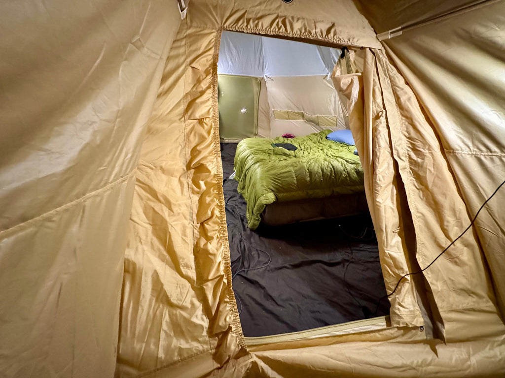 Bereg UP-5  Hot Tent + mini vestibule connector