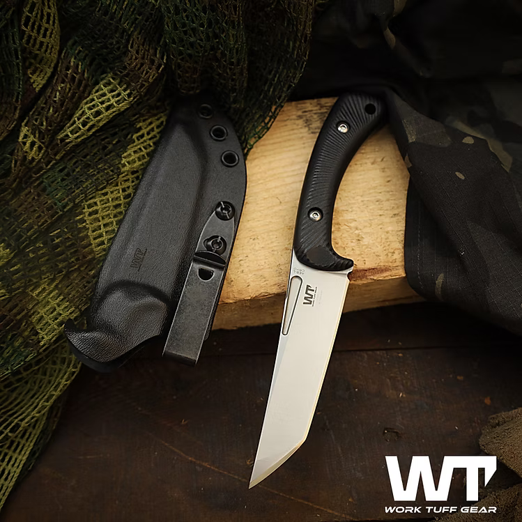 Work Tuff Gear Devilhorn – AEB-L Tanto EDC Fixed Blade by Eric Outler