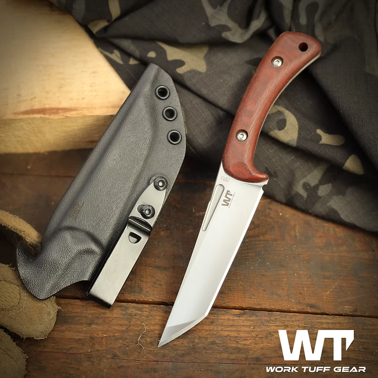Work Tuff Gear Devilhorn – AEB-L Tanto EDC Fixed Blade by Eric Outler