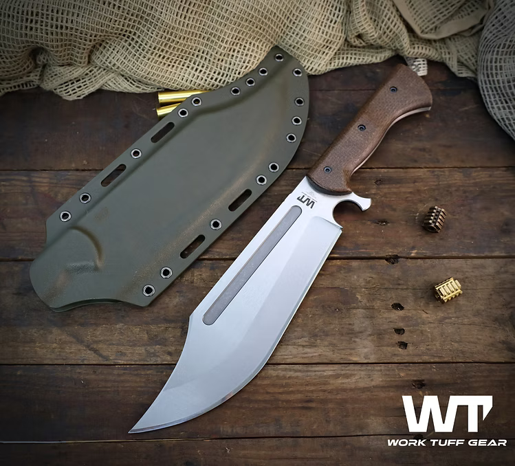 Work Tuff Gear V-44X Gen 3 – SK85 Clip-Point Bowie Knife