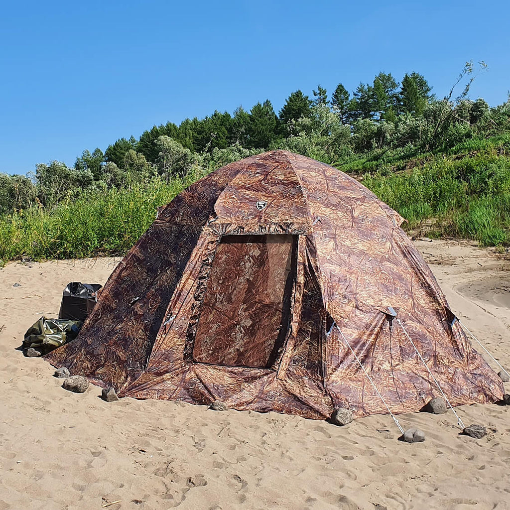 Bereg UP-5  Hot Tent + mini vestibule connector