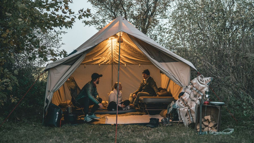 Robens Prospector Castle – 8-Person Polycotton Cabin Tent with Stove Port