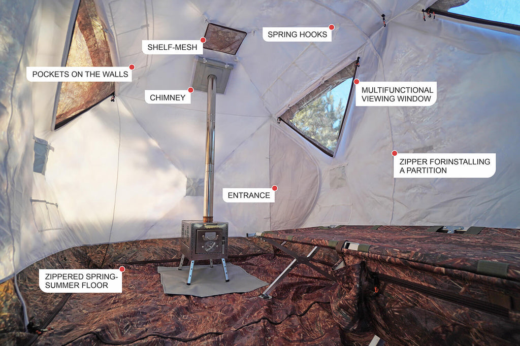Bereg Cube 3.6  Hot Tent