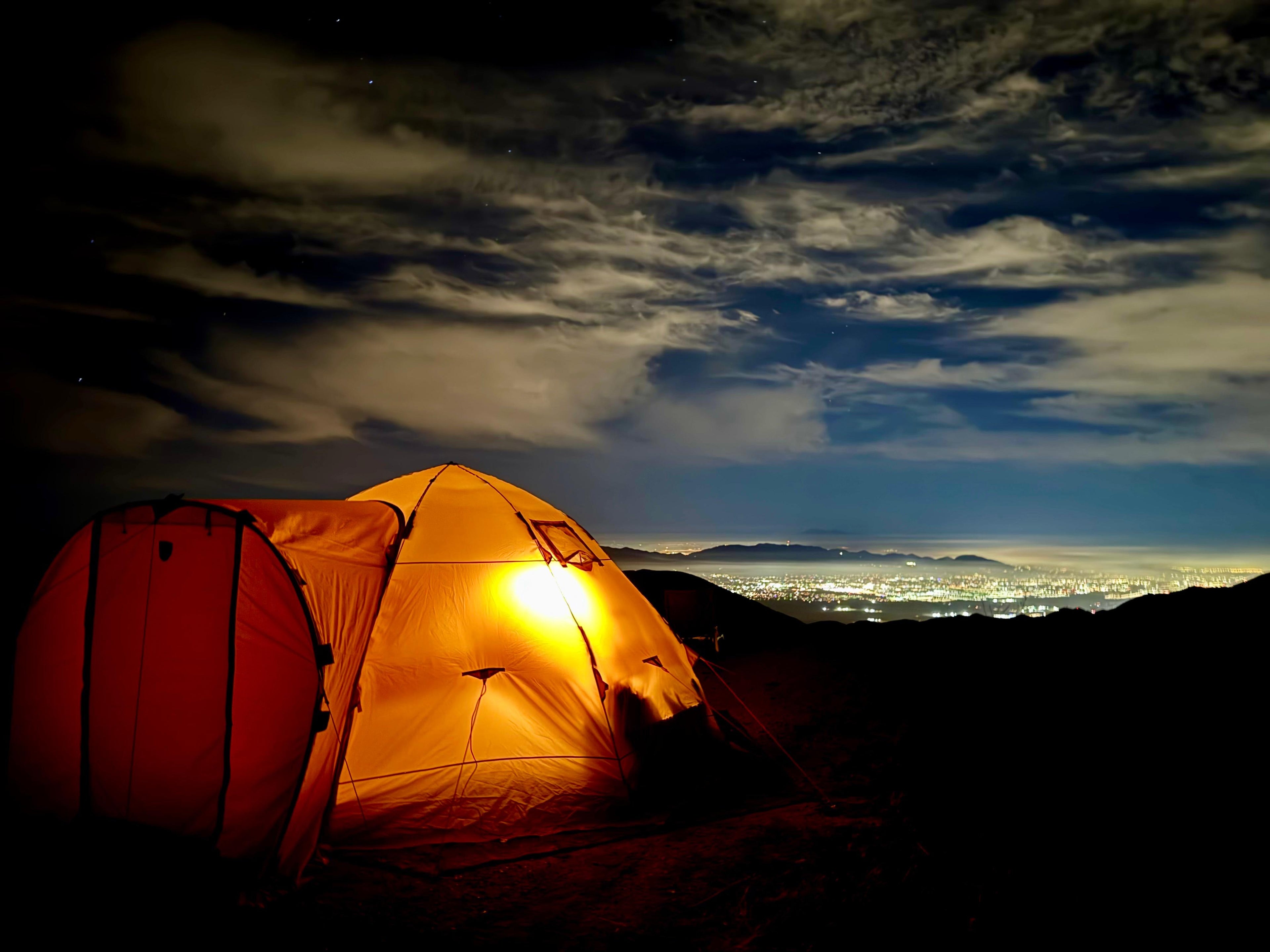 Bereg UP-5  Hot Tent + mini vestibule connector