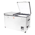 SnoMaster SMDZ-TR82D Stainless Steel Dual Zone Fridge/Freezer - 82L