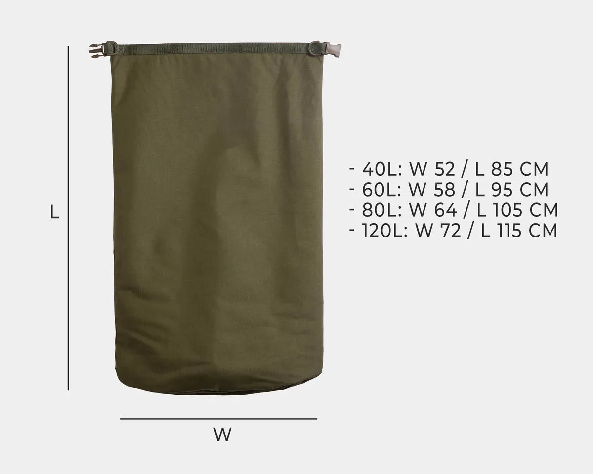 Rolltop Stuffsack 500D - 60L Heavy-Duty Transport Bag