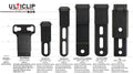 Ulticlip Slim 3.3 – Low-Profile Belt-Less Carry Clip
