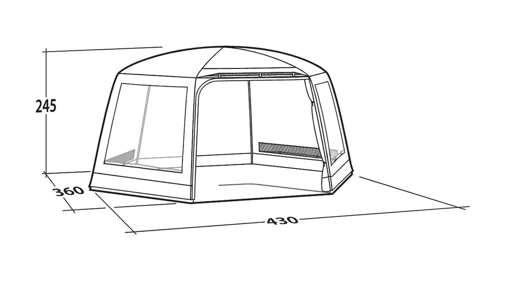 Robens Yurt and footprint