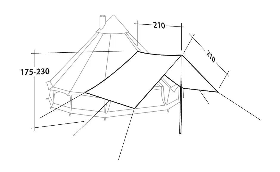 Robens Universal Porch Tarp