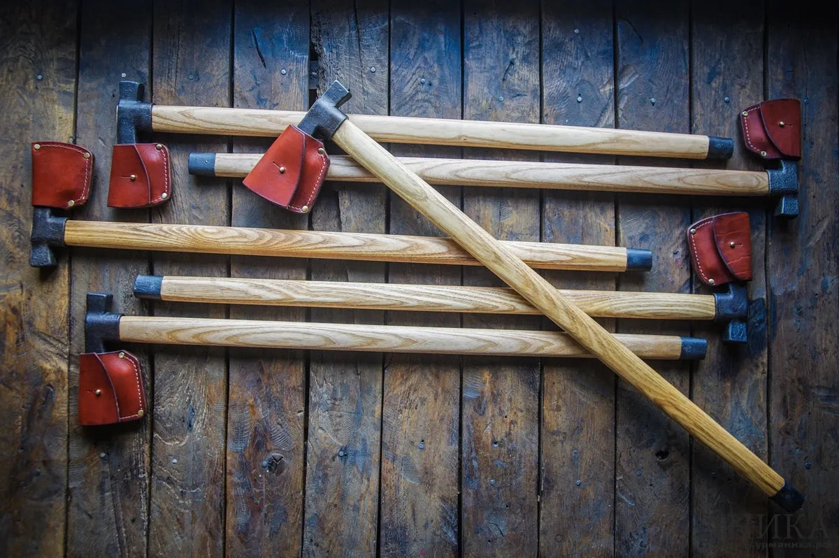Handcrafted Shepard Axe – One-of-a-Kind Camp Axe (90 cm)