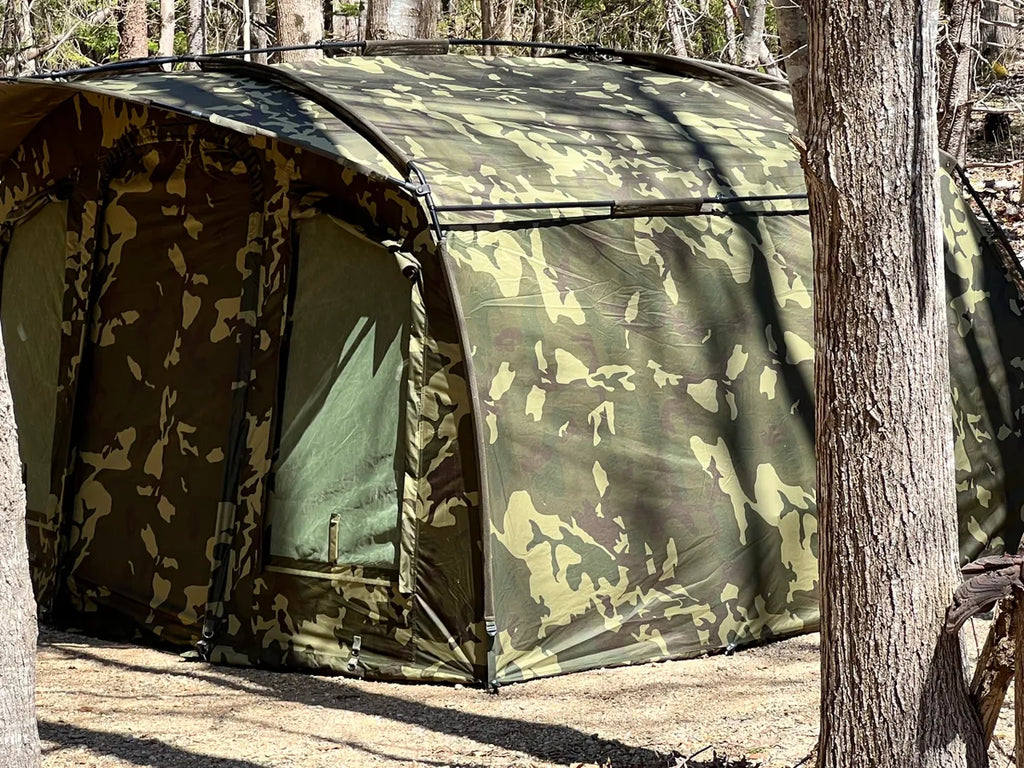 AXS Bivvy 2 Man Camo – Two-Person Waterproof Fishing Shelter