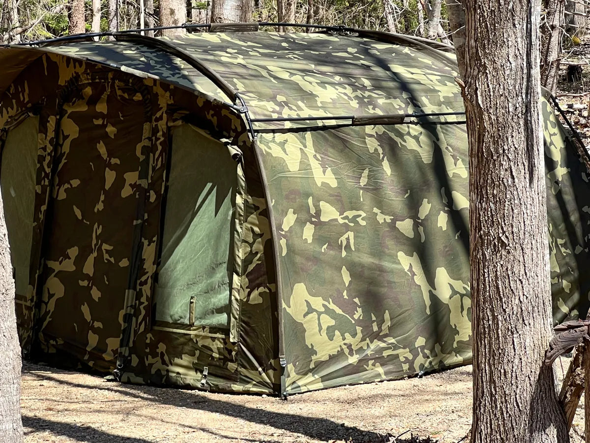 AXS Bivvy 2 Man Camo – Two-Person Waterproof Fishing Shelter