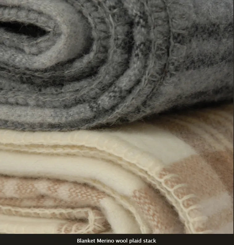 Queen wool blankets